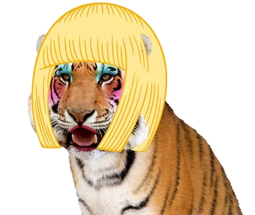 Sticker tigerness - 1