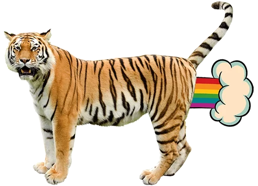 Sticker tigerness - 1