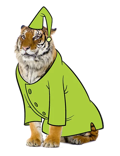 Sticker tigerness - 1