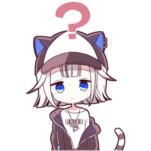 Sticker Тигр-тян @nyasticks - 5