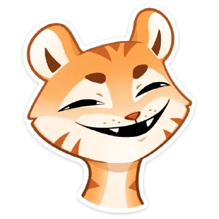 Sticker Тигриску @stickers_vk - 6