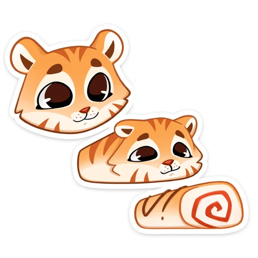 Стикер tigriskybeztexta - 1