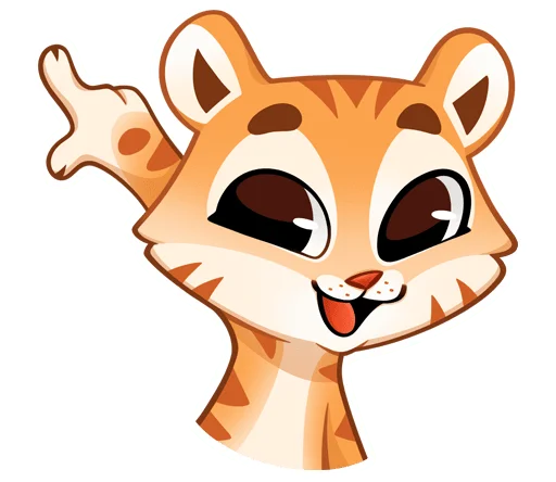 Sticker tigriskybeztexta - 1