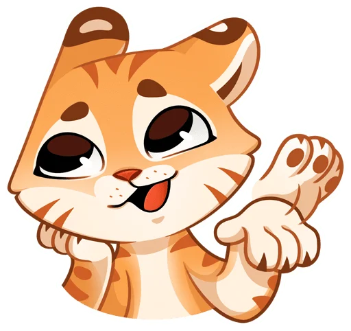 Sticker tigriskybeztexta - 1