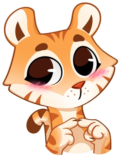 Sticker tigriskybeztexta - 1