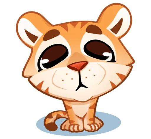 Sticker tigriskybeztexta - 1