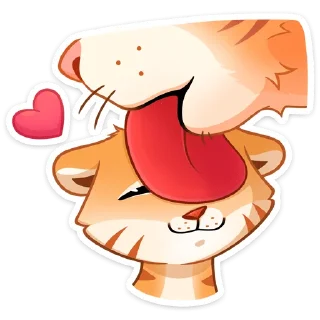 Стикер Тигриску без текста @TgSticker - 8