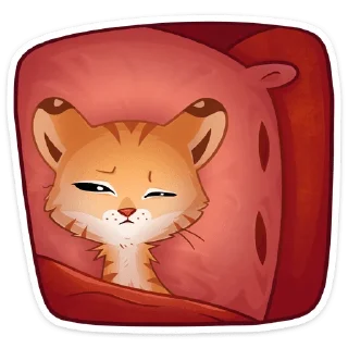 Стикер Тигриску без текста @TgSticker - 7