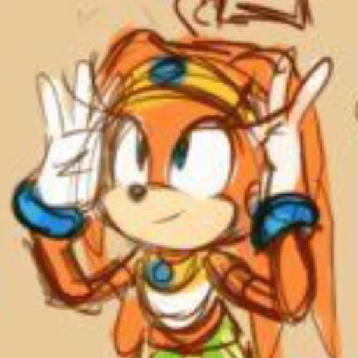 Стикер Tikal The Echidna.♡ - 8