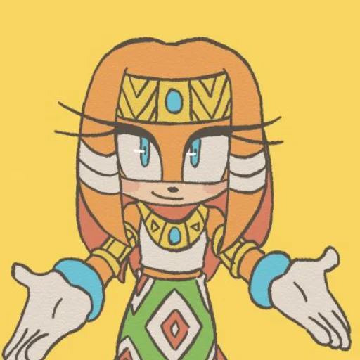 Стикер Tikal The Echidna.♡ - 7