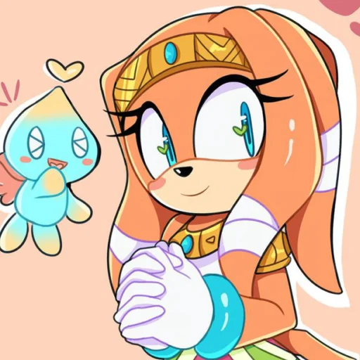 Стикер Tikal The Echidna.♡ - 5