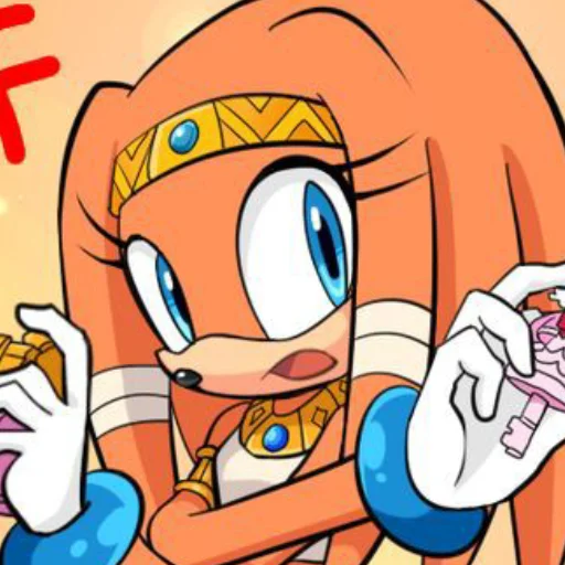 Стикер Tikal The Echidna.♡ - 4