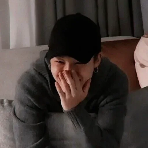 person indoor human face