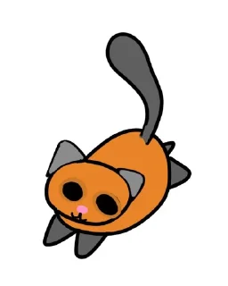 Sticker мур мяуу - 3