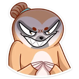 Sticker Ленивец Тим (@TgSticker) - 11