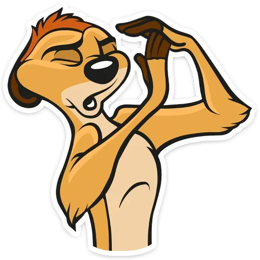 Sticker Тимон и Пумба :: @TgSticker - 11