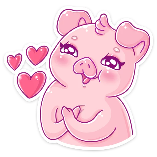 клипарт розовый рисование