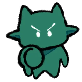 Sticker tiny imp @terrarium04 - 11