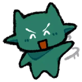 Sticker tiny imp @terrarium04 - 6