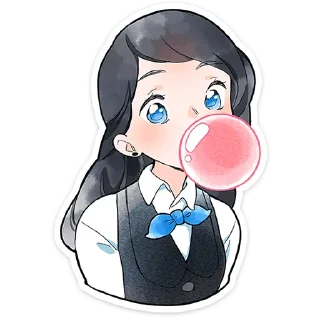 Стикер Полина от @TgSticker - 9