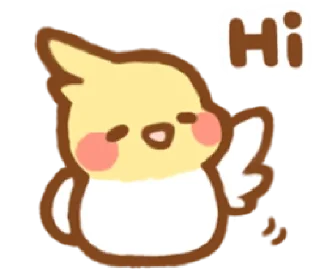 Стикер tiny chickie | @cutestickers4you - 6