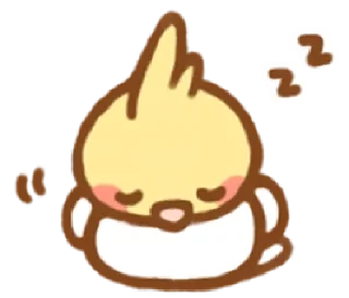 Стикер tiny chickie | @cutestickers4you - 1