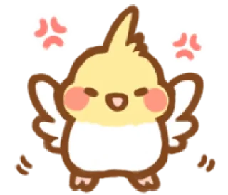 Стикер tiny chickie | @cutestickers4you - 11