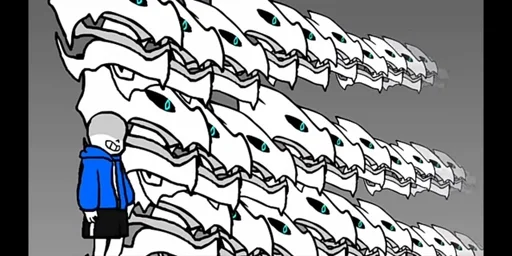 Sticker Sans glith :: @fStikBot - 1