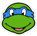 Sticker Teenage mutant ninja turtles - 0