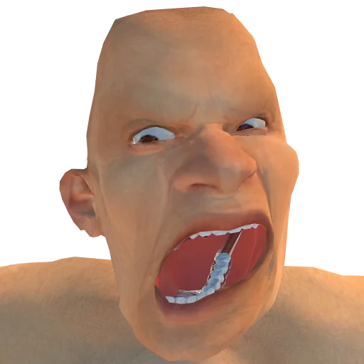 jaw cheek human face