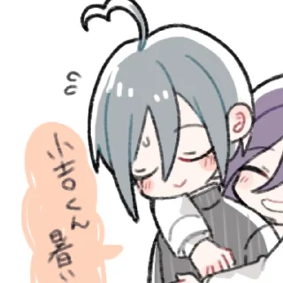 Sticker бесплатная ронпа - 4