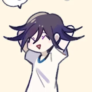 Sticker бесплатная ронпа - 8