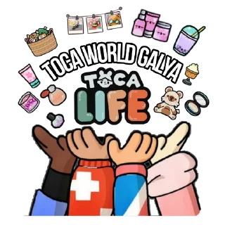 Sticker 🌿Toca World Galya🌿 - 6