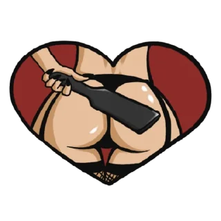 Стикер ТОЧКА ЛЮБВИ - 2