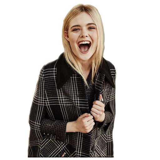 ElleFanning - human face