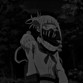 Стикер Toga Himiko ;; @helpkyojin - 2