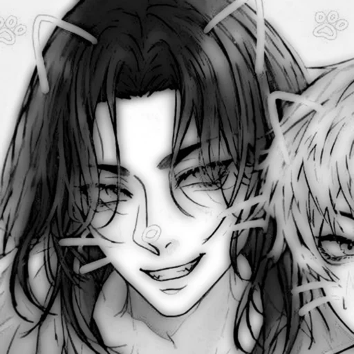 sketch illustration anime