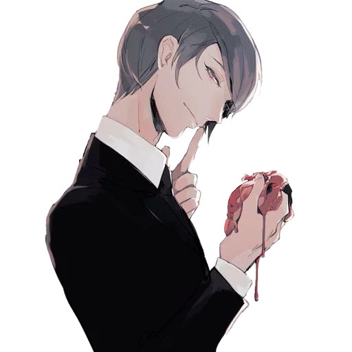 anime cartoon human face