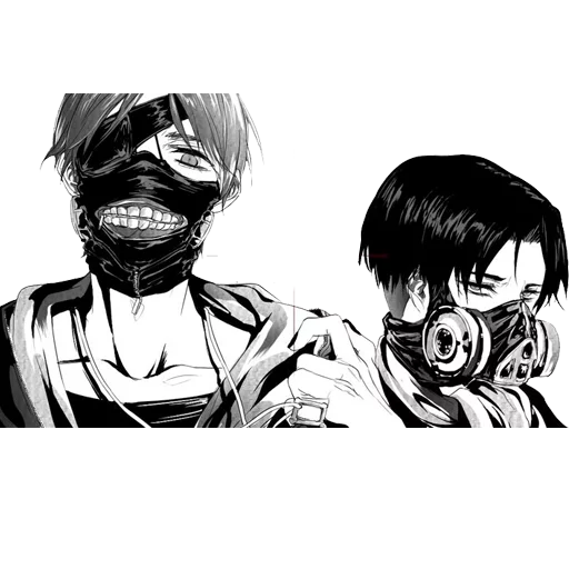 anime sketch human face