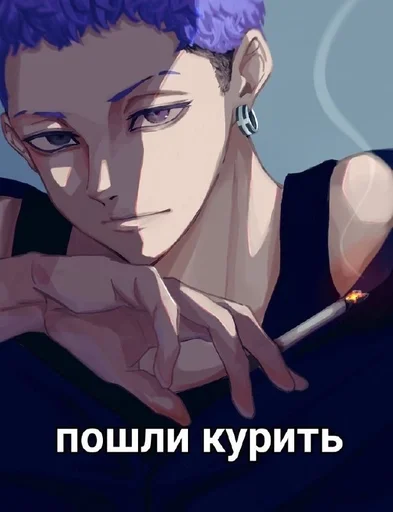 anime human face illustration