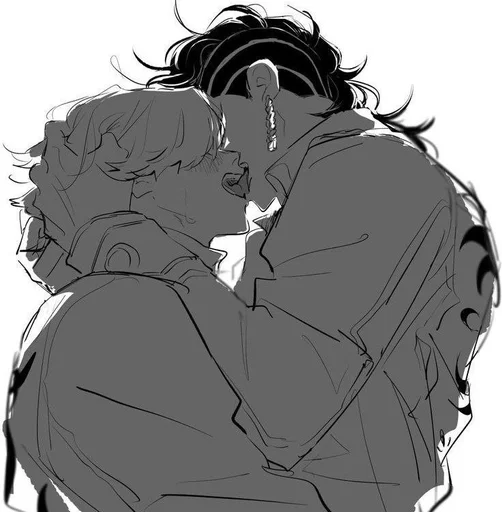 sketch illustration anime