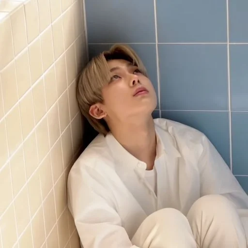 person wall human face