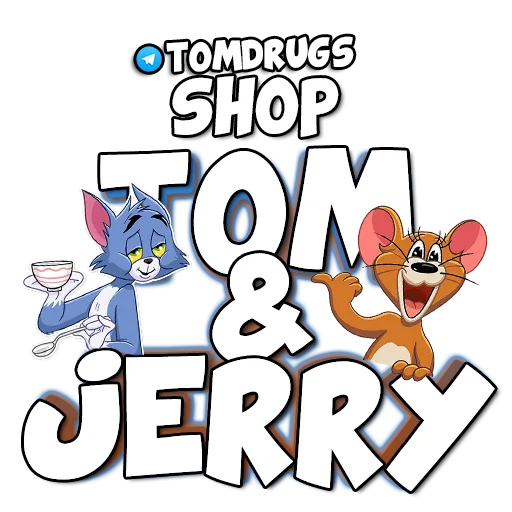 Sticker tomjerryshopstick - 1