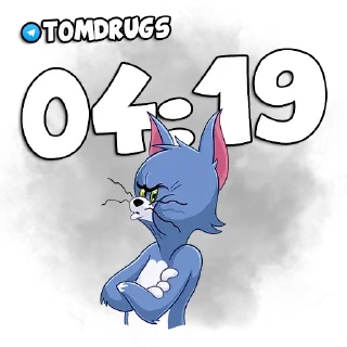 Sticker Tom & Jerry Shop - 2