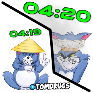 Sticker Tom & Jerry Shop - 7