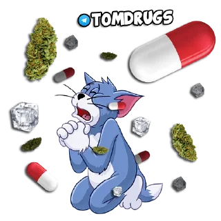 Sticker Tom & Jerry Shop - 1