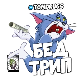 Sticker Tom & Jerry Shop - 10