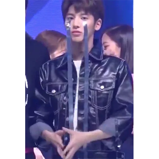 person human face jacket