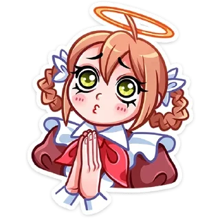 Sticker Томочка @anime4_arts - 10