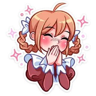 Sticker Томочка @anime4_arts - 7